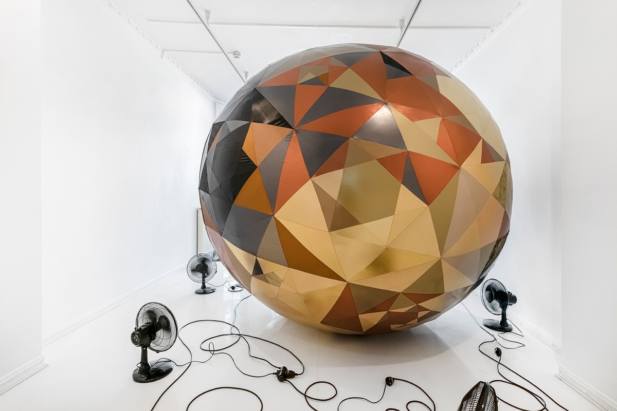 Truncated Icosahedron, 2020 © Lotte Nilsson Välimaa, Inger Bergström,  Öystein Thorvaldsen