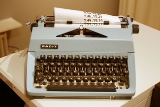 Fasit - vandringsutställning /Maria Wahlgren / -facit? -ja, face-it © Gunilla Poignant