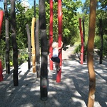  Pelarlabyrinten, Vitabergsparkens lekplats, Stockholm av Maria Sandstig och Rikke Wilms © Maria Sandstig