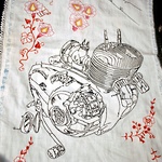 Petter Hellsing / Konsten att sköta en motorcykel © Gunilla Poignant