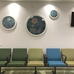 Tankebubblor gestaltning H-huset Universitetssjukhuset i Örebro