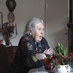 Maria Sundström / Stillbild ur ” Eine Nachmittag mit Frau Baeck” som ingår i konstprojektet Wiedergutmachung. © Maria Sundström